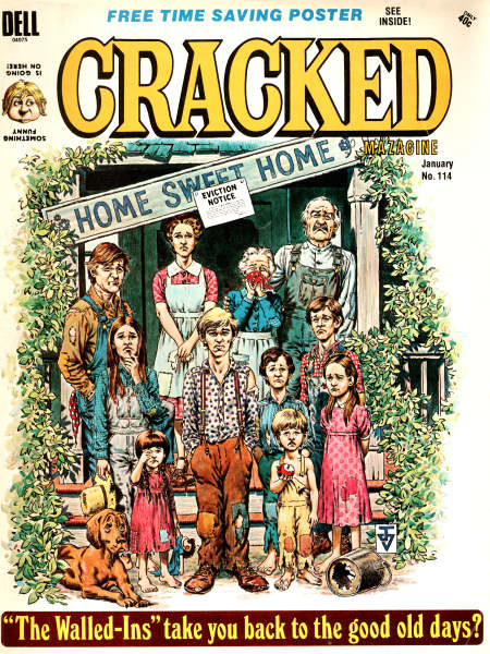 Cracked Magazine No.114 The Walled-Ins