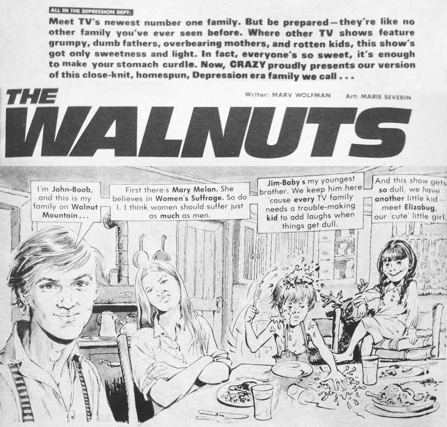 Crazy Magazine - The Walnuts
