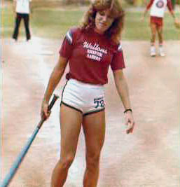 Judy Norton Baseball 1979.