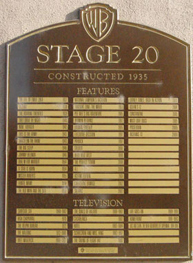 Studio 20 Plaque