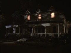 The Walton House at Night