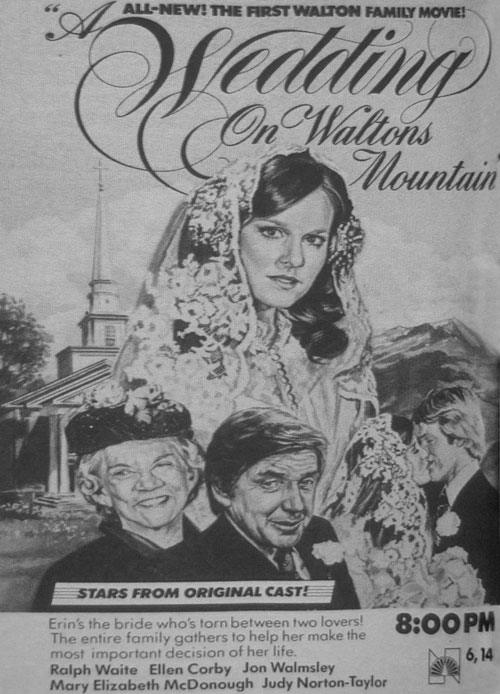 A Wedding on Walton's Mountain TV ad